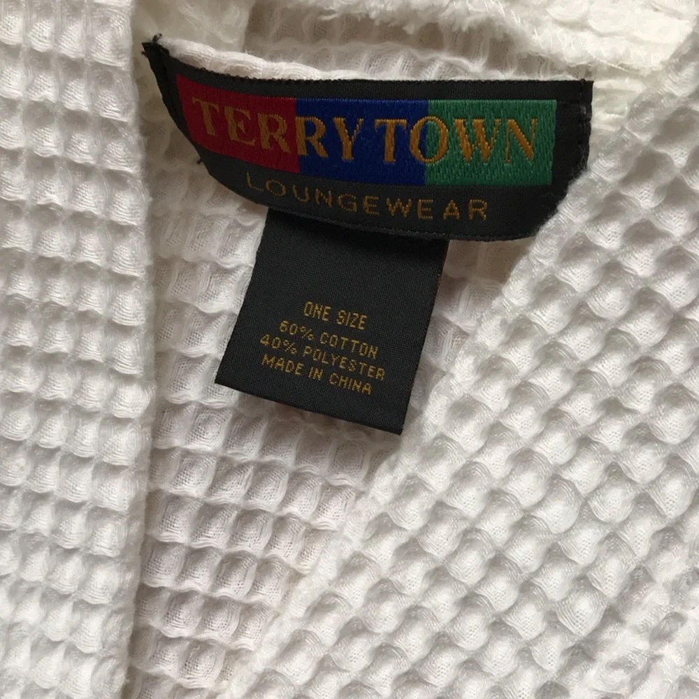 UNISEX WAFFLE ROBE - Picture 2 of 9